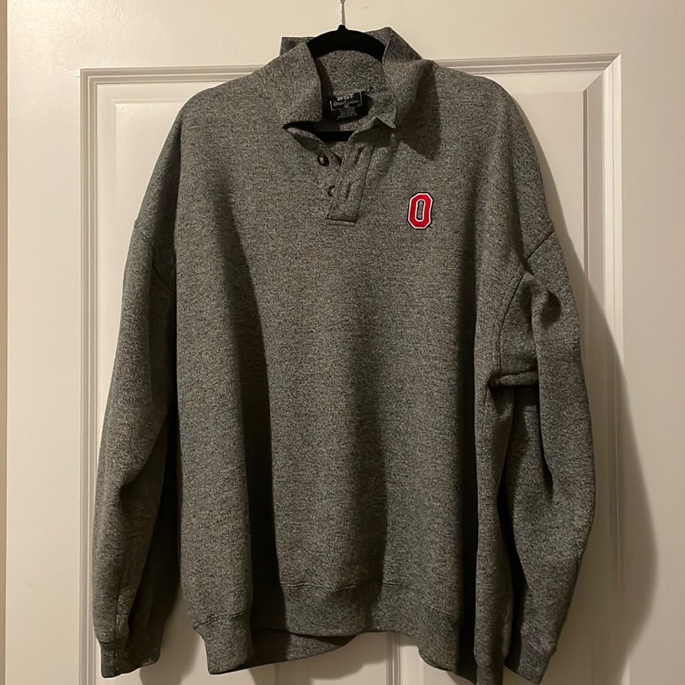 VTG Lee Sport NFL OSU Ohio State University sweater XXL embroidered sweatshirt
